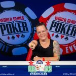 Ruotsin Jenny Westerlund voitti WSOPC Tallinnan 2025 pääturnauksen. Kuva: Elena Kask